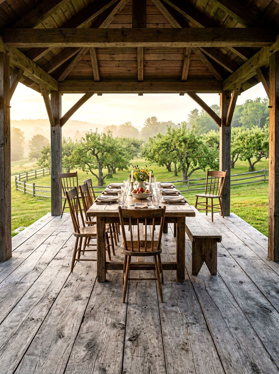 Reclaimed Timber Gazebo Floor - 30 gazebo floor ideas