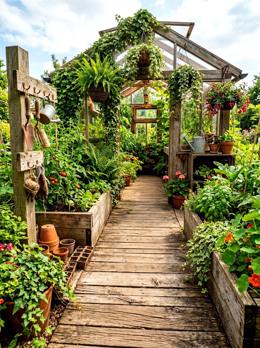 Greenhouse Path Ideas: 30 Convenient Pathways for Easy Access