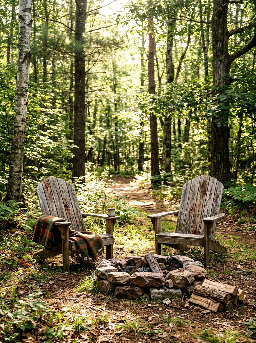 Reclaimed Wood Adirondack - 30 Adirondack chair ideas