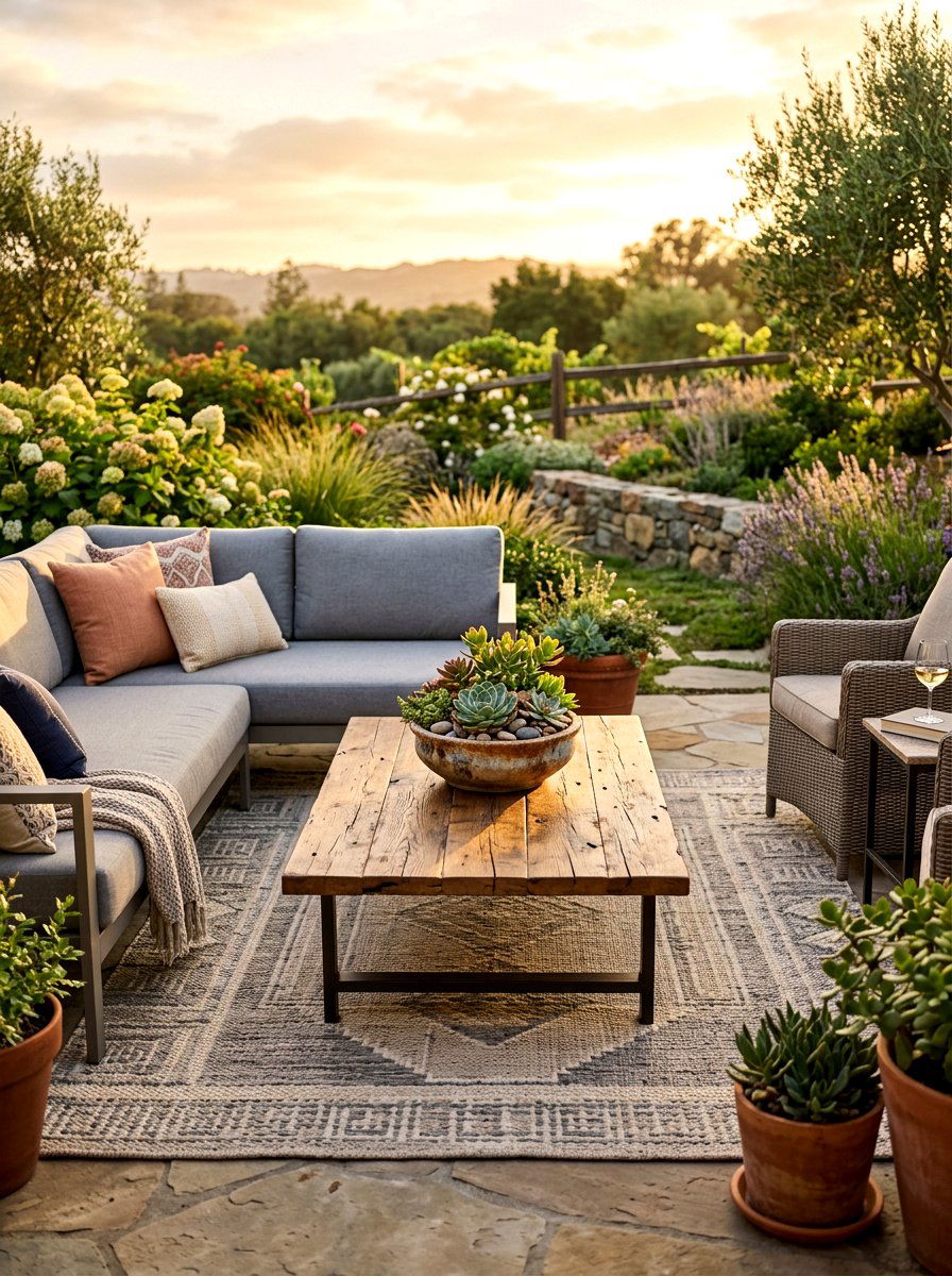30 Wooden Patio Furniture Ideas for a Cozy Outdoor Living Setup