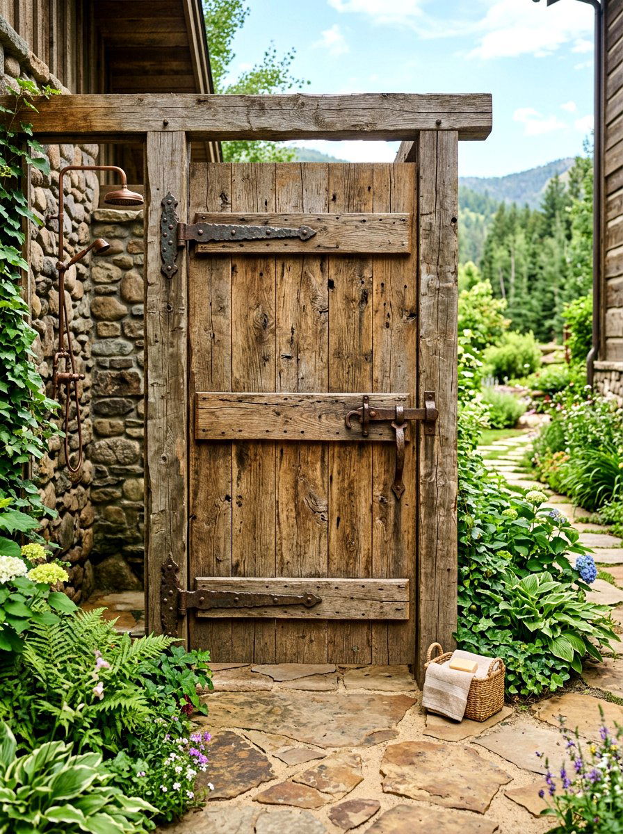 30 Outdoor Shower Privacy Ideas for a Stylish Private Retreat