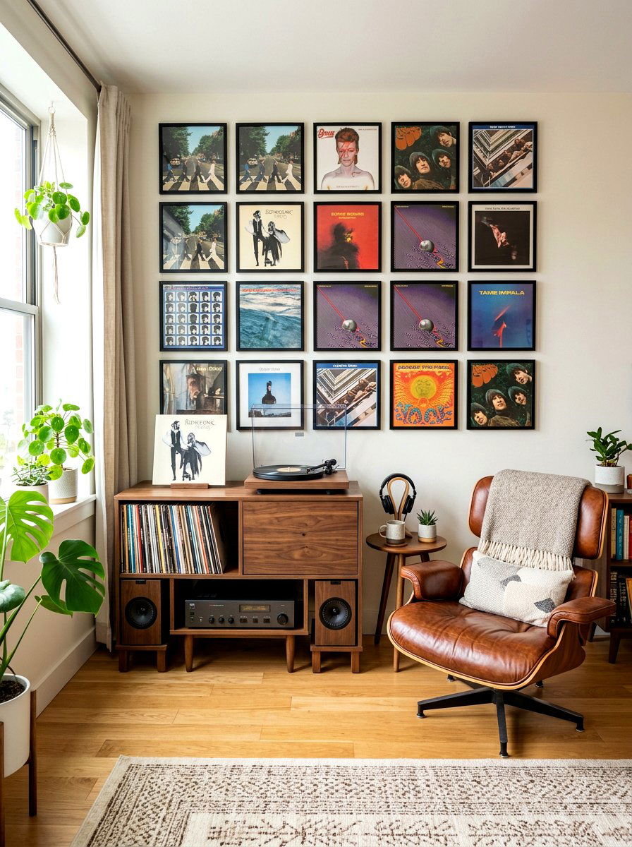 Record Player Room Makeover - 30 TikTok room makeover ideas