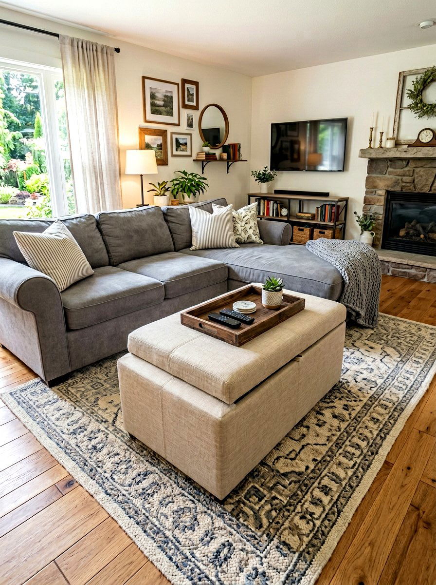 30 Living Room Ottoman Styling Ideas to Elevate Every Corner