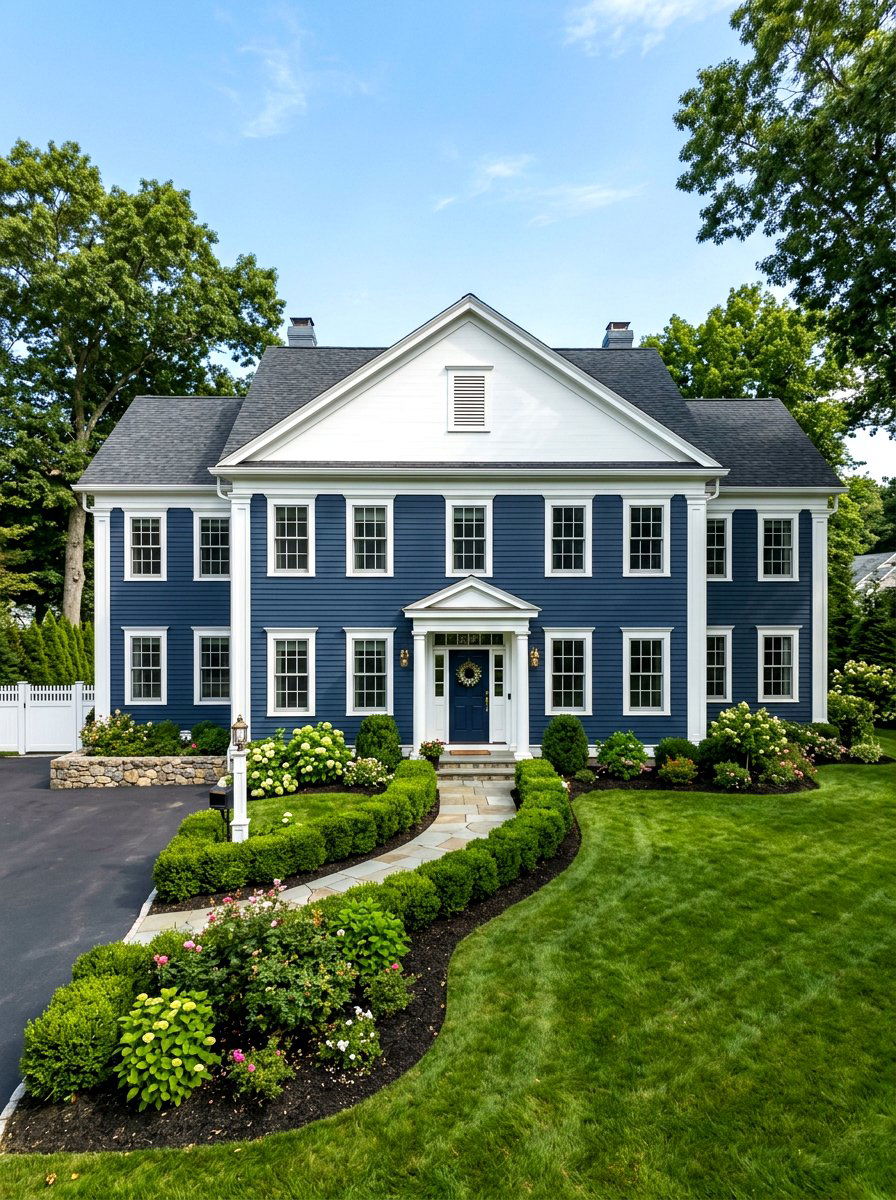 Rectangular Louvered Vent - 30 gable accent ideas