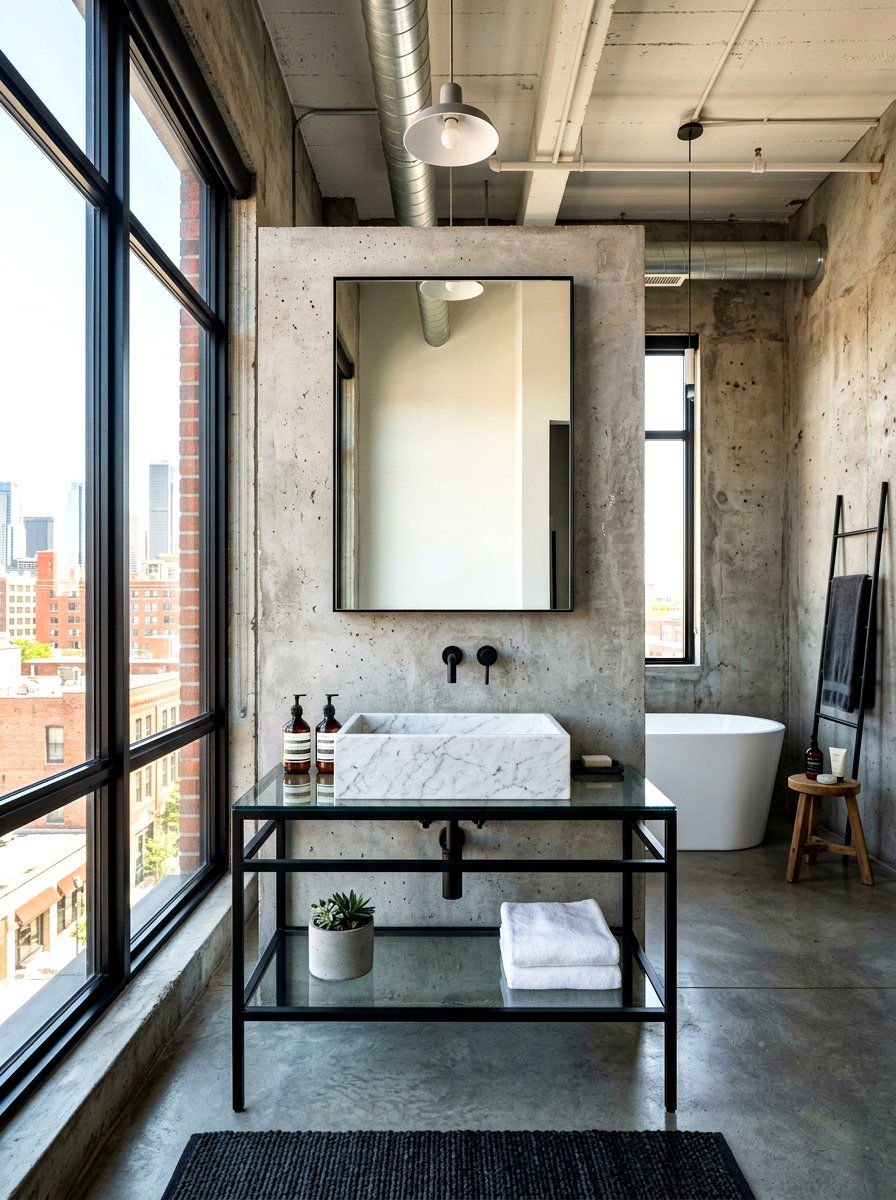 Rectangular marble vessel sink - 30 stone vessel sink ideas