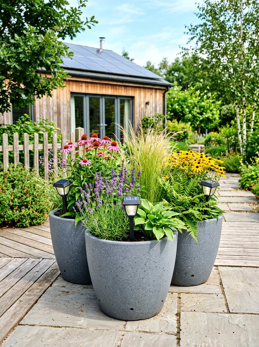 Recycled Plastic Eco Planter - 30 large planter ideas
