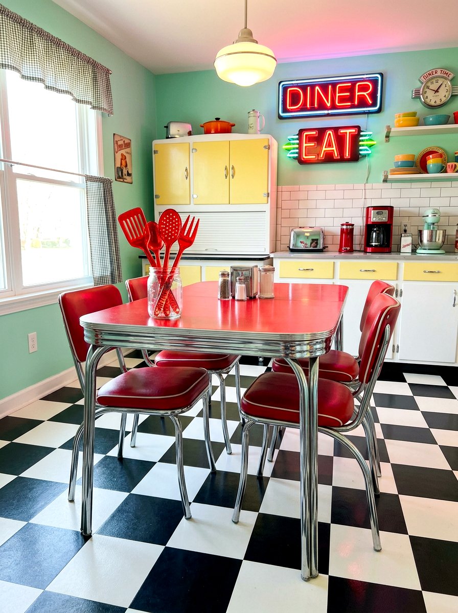 Red Acrylic Utensils - 30 cherry red table decor ideas