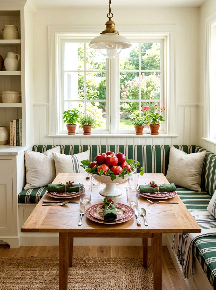 Red Apples - 30 autumn centerpiece bowl ideas