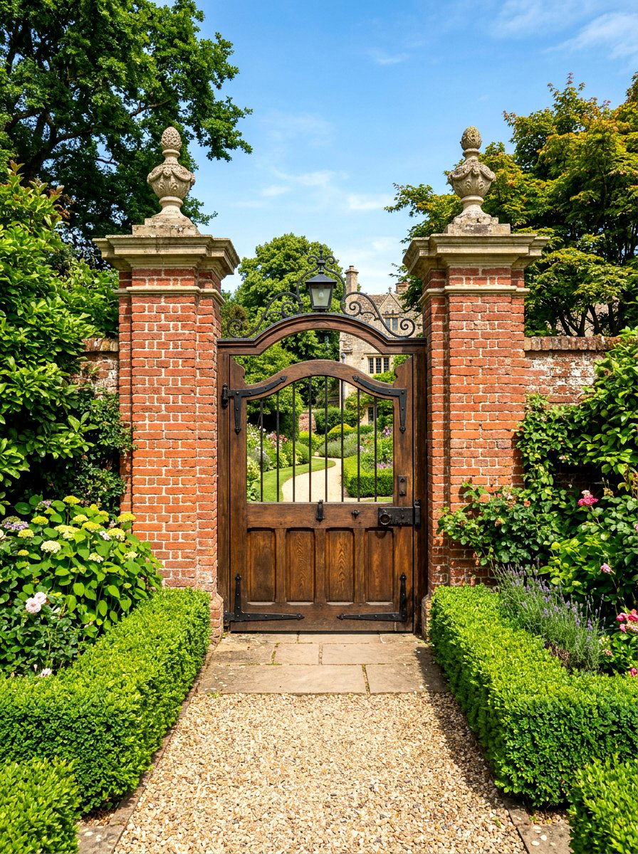 30 Garden Gate Entrance Ideas to Upgrade Your Outdoor Curb Appeal