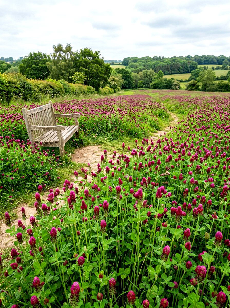 Red Clover Ground Cover - 30 clover lawn ideas
