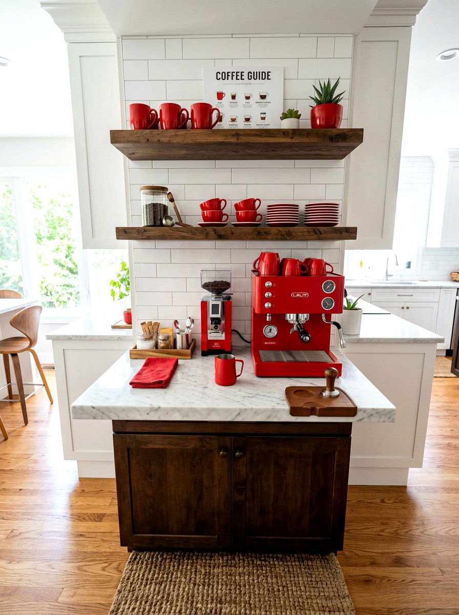 Cherry Red Kitchen Ideas: 30 Gorgeous Ways to Make It Pop