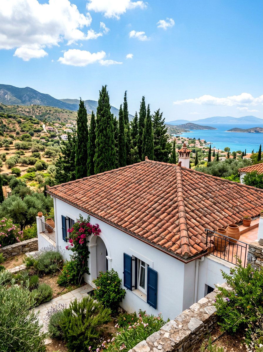 Red Tile Roof - 30 Mediterranean house exterior ideas