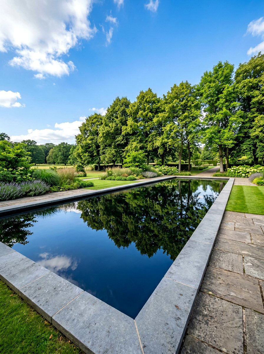 Reflecting Pool - 30 formal garden ideas