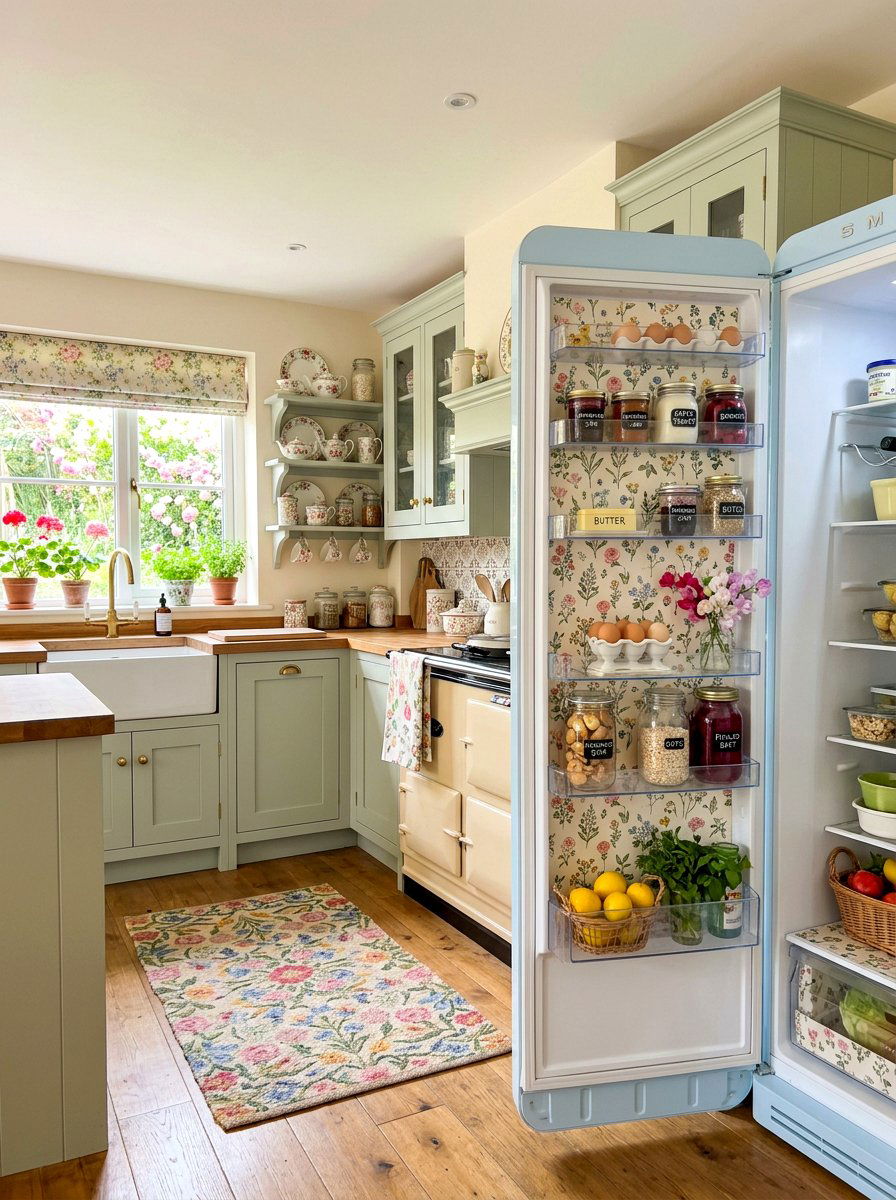 Refrigerator Shelf Liners - 30 fridge organization ideas