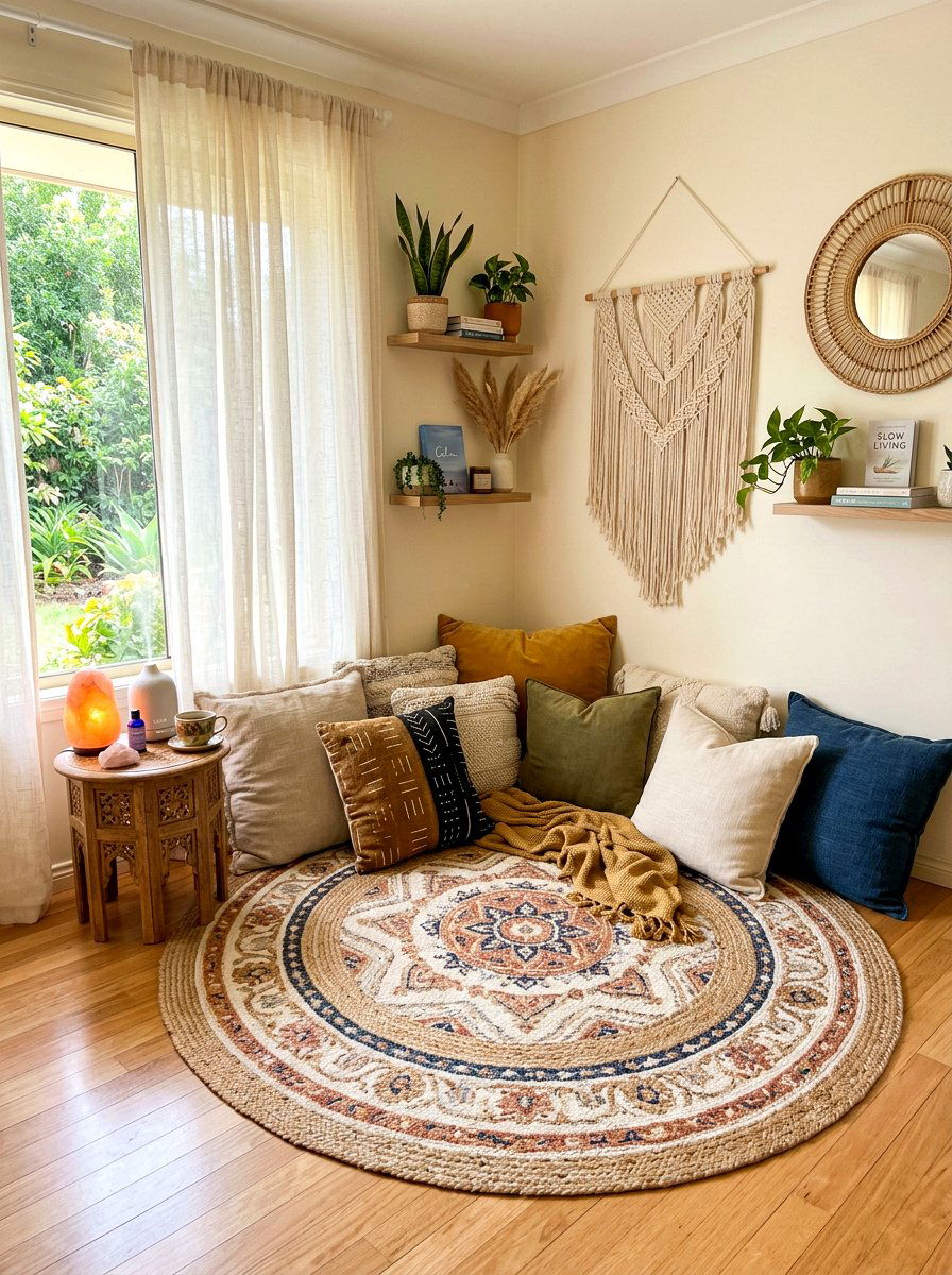 Relaxation corner setup - 30 quiet room ideas