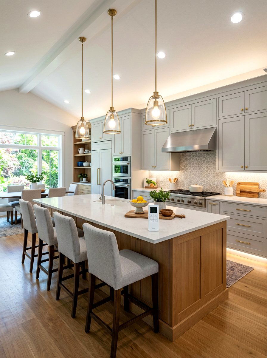 Remote Control Led - 30 under cabinet lighting ideas
