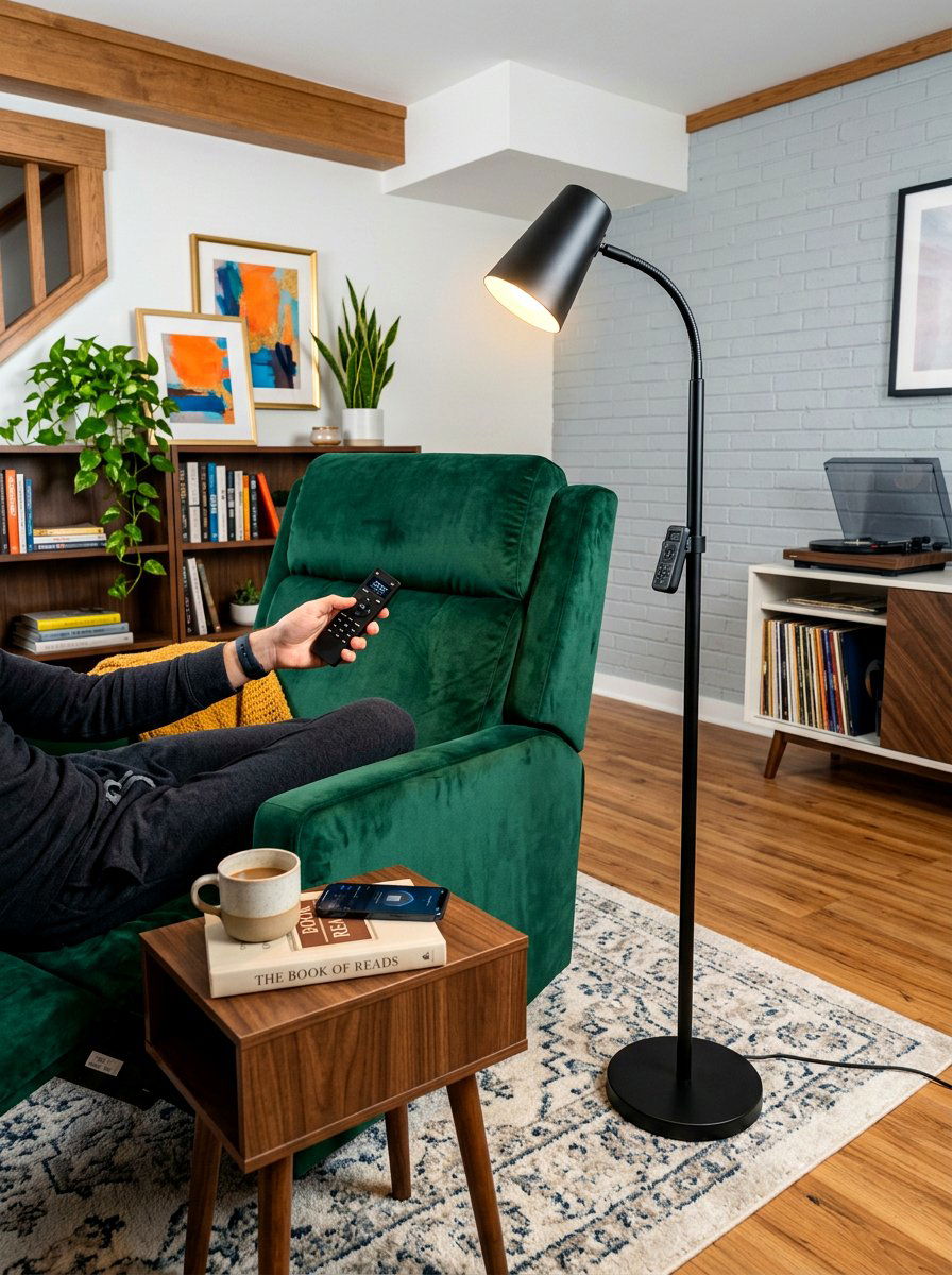 Remote Control Reading Lamp - 30 reading lamp ideas