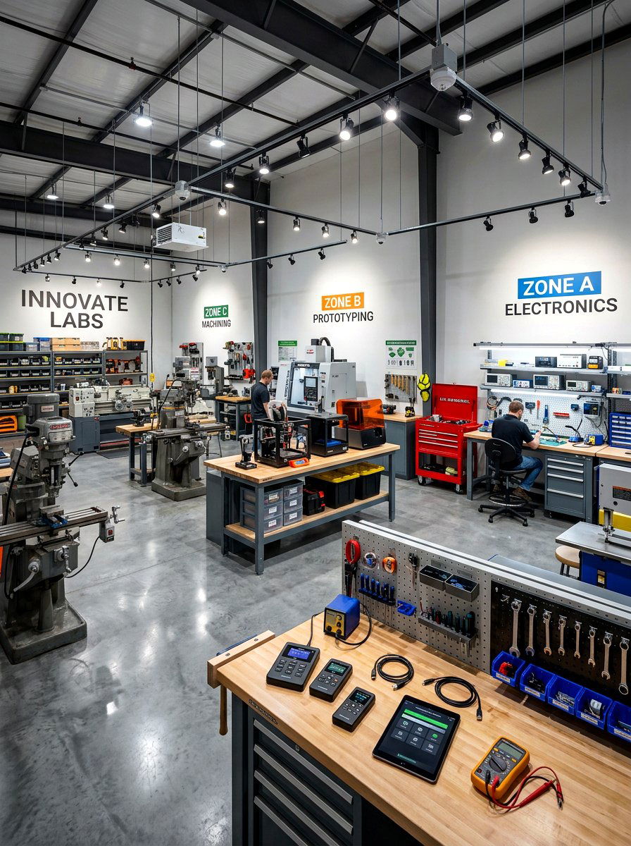Remote Controlled Lighting - 30 workshop lighting ideas
