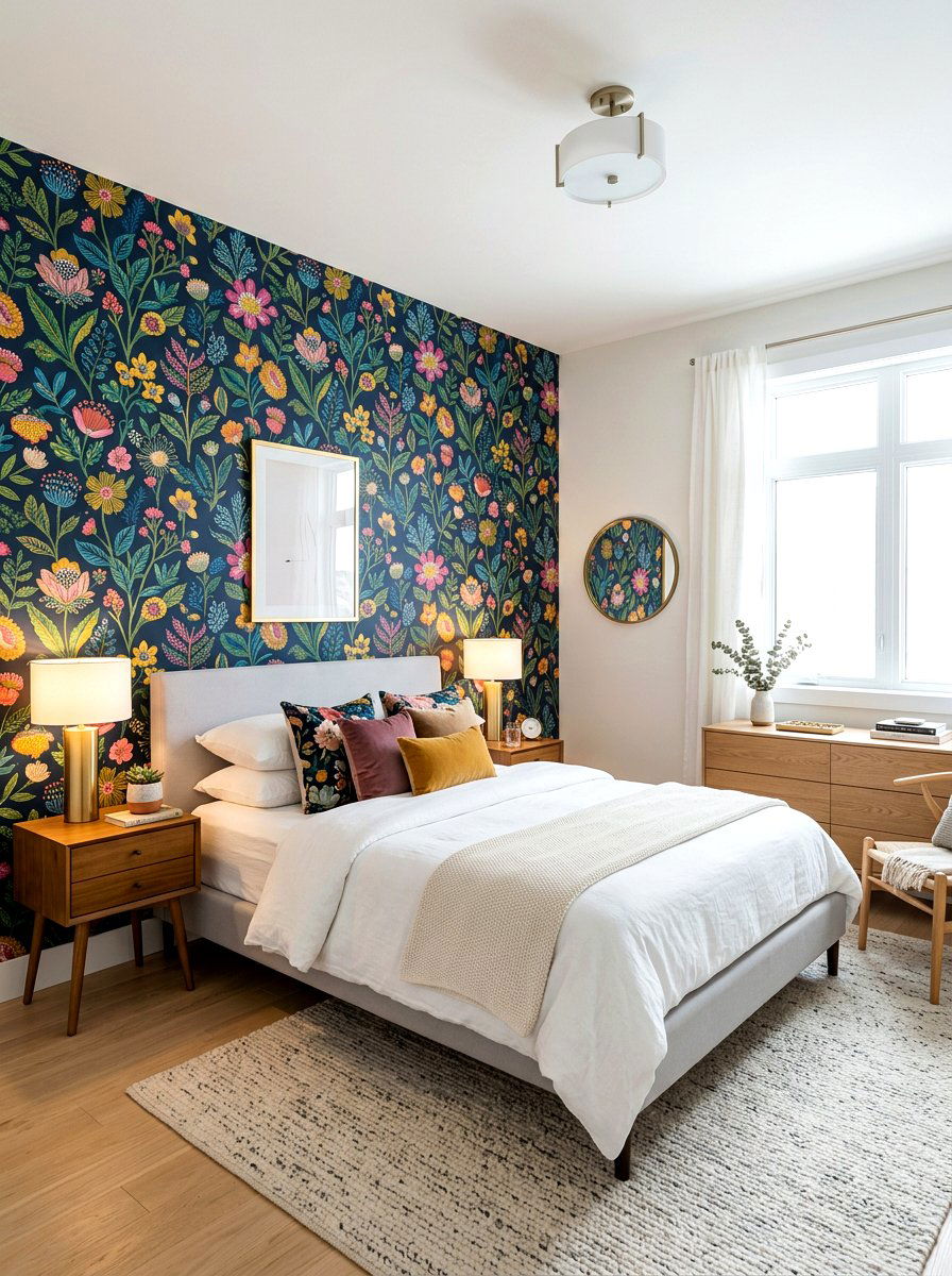 Removable Peel And Stick Wallpaper - 30 patterned wallpaper ideas
