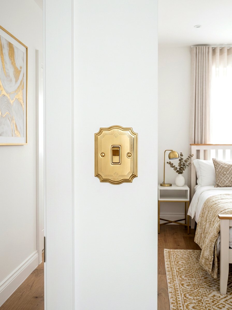 Removable Switch Plate Bedroom - 30 renter friendly bedroom ideas