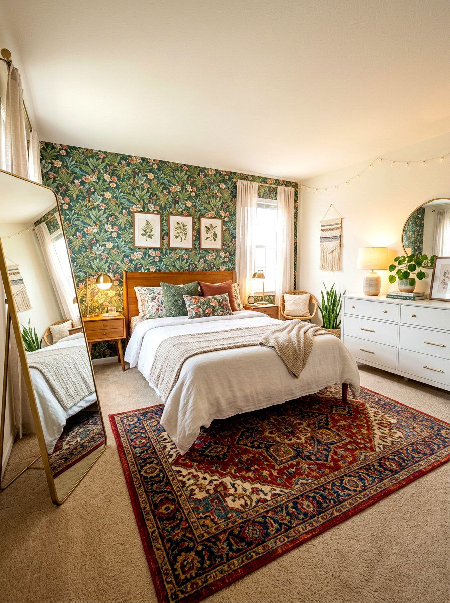 Rental Friendly Bedroom Makeover - 30 apartment bedroom ideas