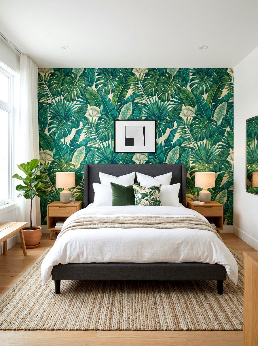 Renter Friendly Wallpaper - 30 Pinterest apartment decor ideas