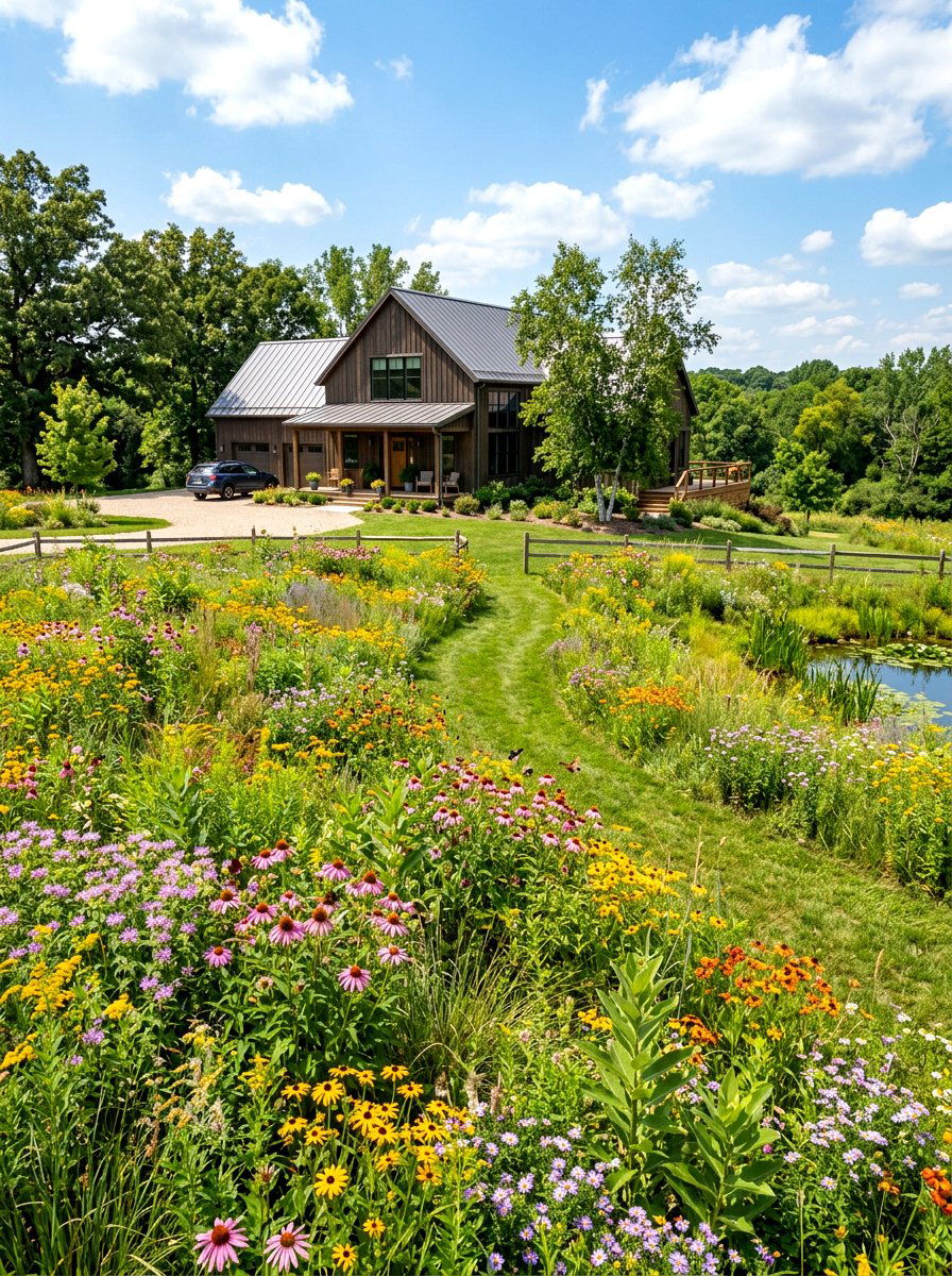 Residential Prairie Restoration - 30 prairie style garden ideas