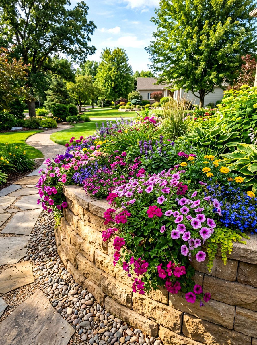30 Backyard Flower Bed Ideas for a Fresh, Colorful Yard
