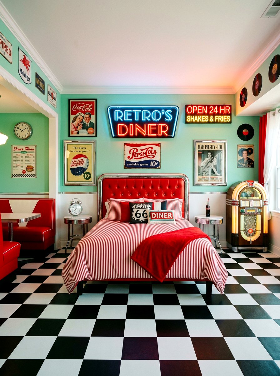 30 Girl Teen Room Vintage Ideas for Cozy Throwback Style