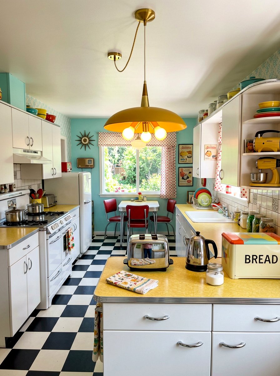 Retro Kitchen Modern Lamp - 30 mini lamp on kitchen counter ideas