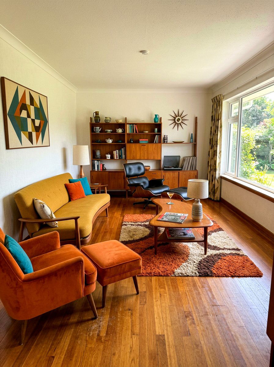 Retro Mid Century Baseboard - 30 baseboard trim ideas
