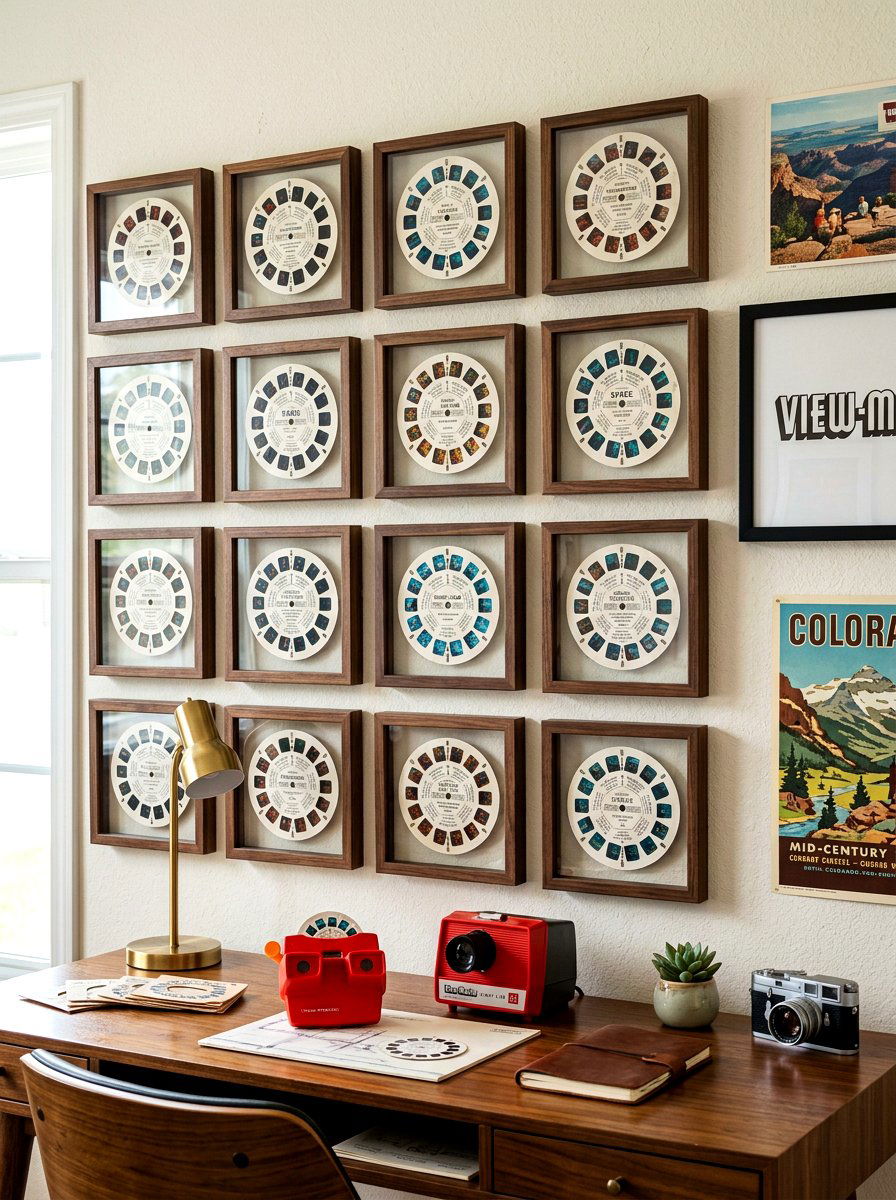 Retro View Master Slide Gallery - 30 vintage toy decor ideas
