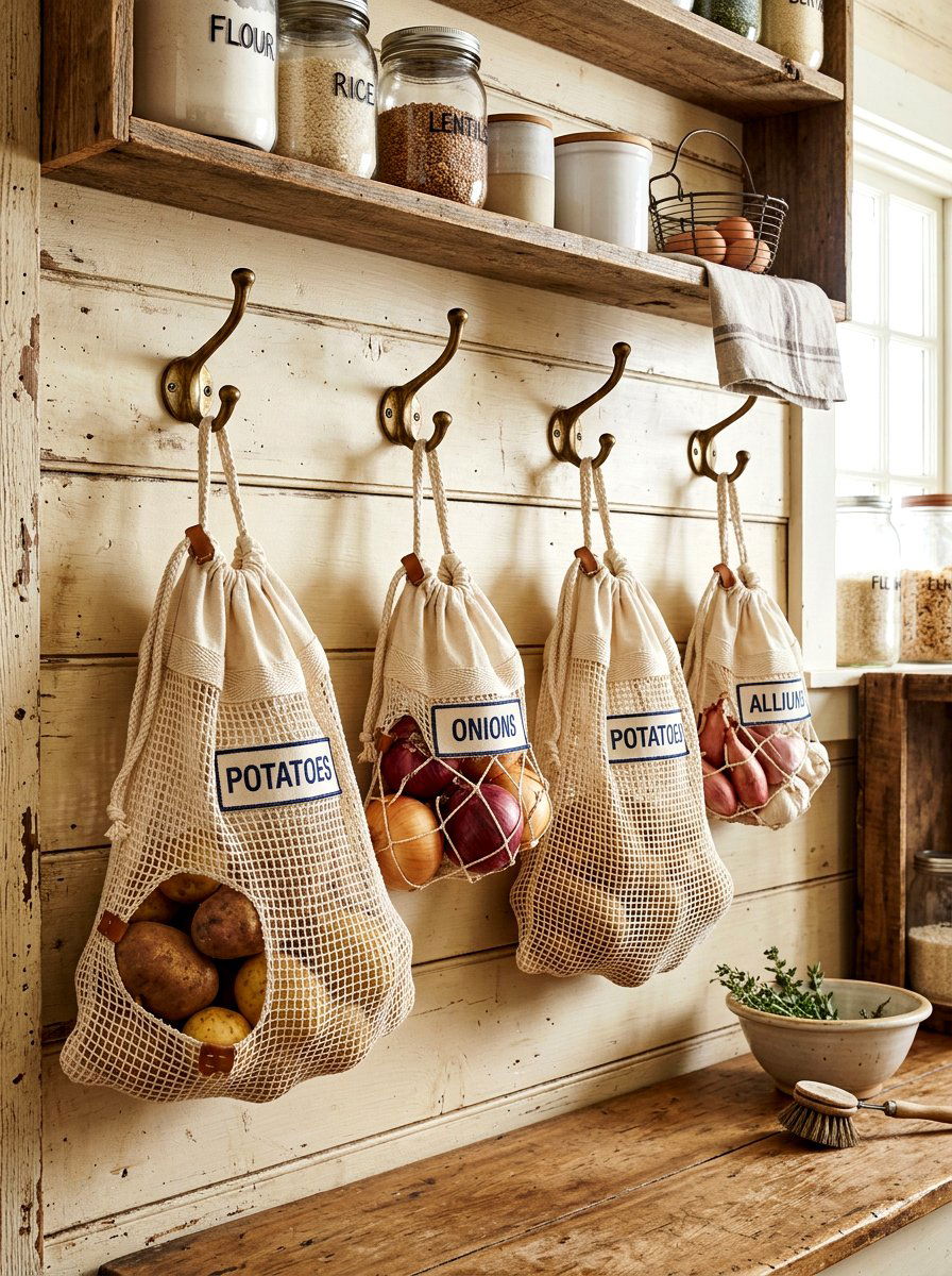 Reusable Produce Bags - 30 pantry reset ideas