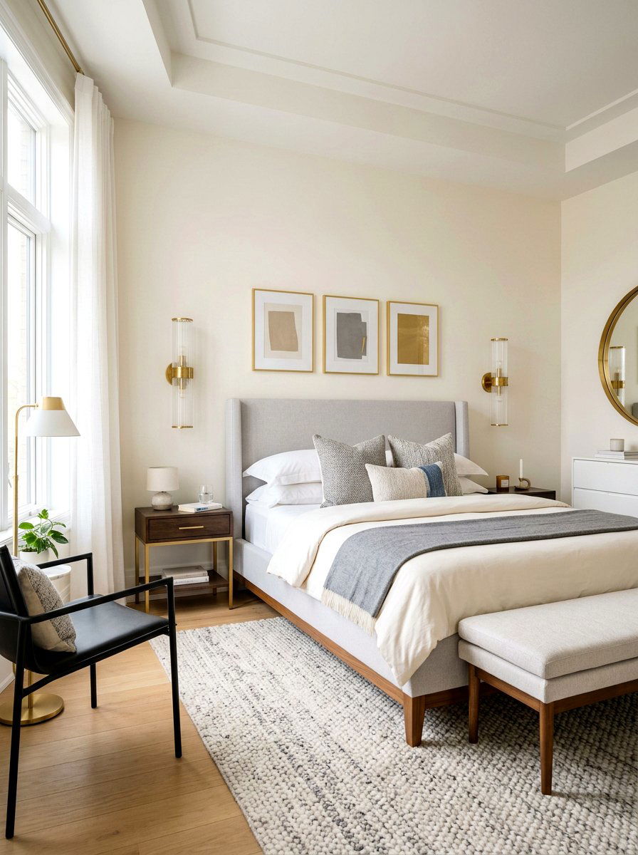 Ribbed Glass Sconce - 30 bedside wall sconce ideas