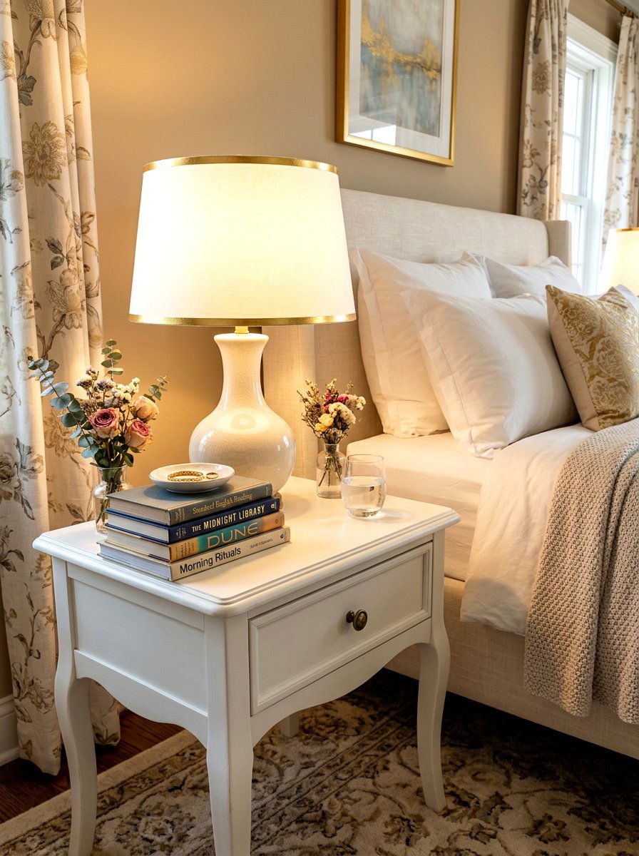 Ribbon lampshade trim - 30 ribbon decor ideas