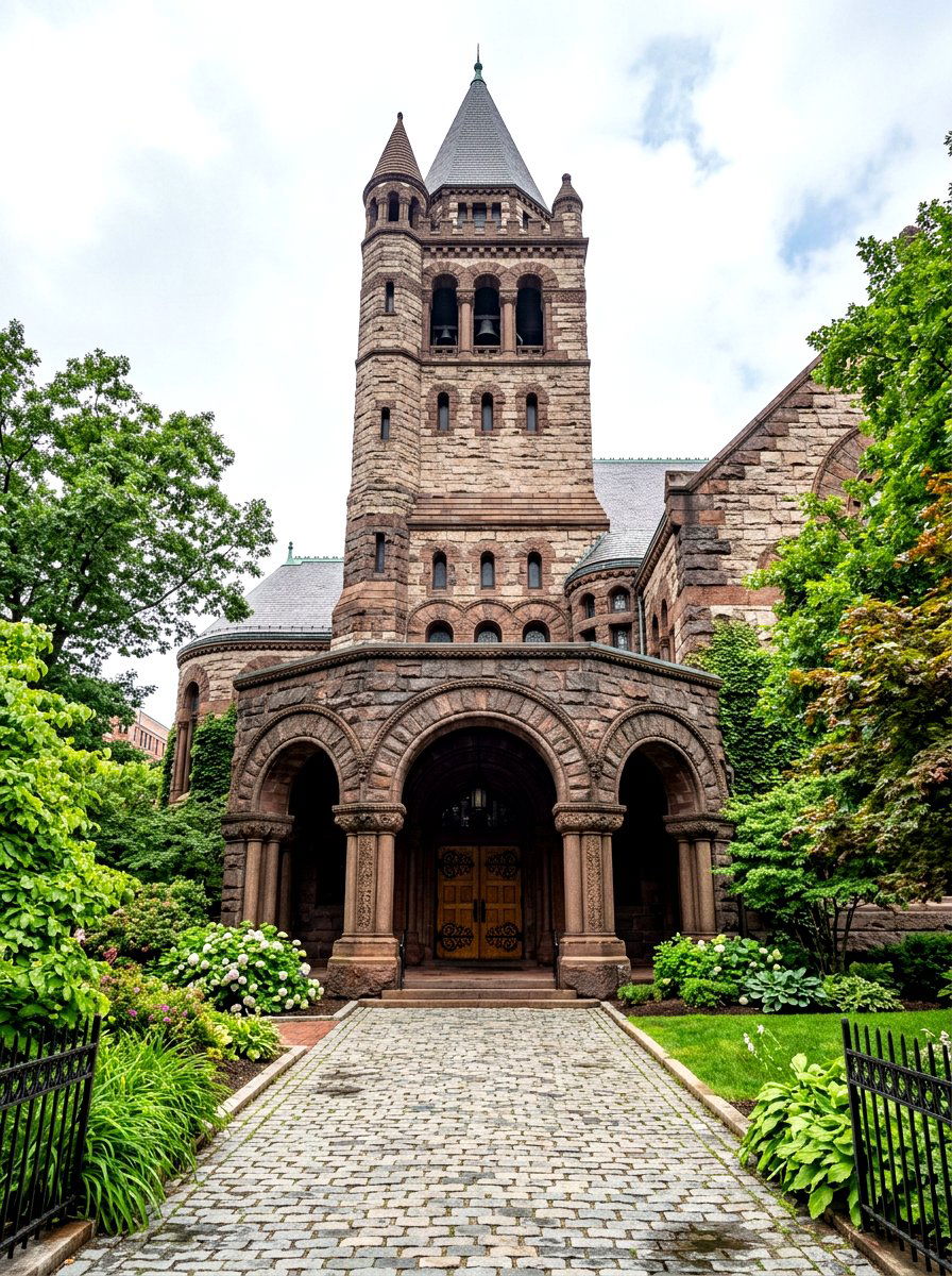 Richardsonian Romanesque Stone - 30 heritage exterior ideas