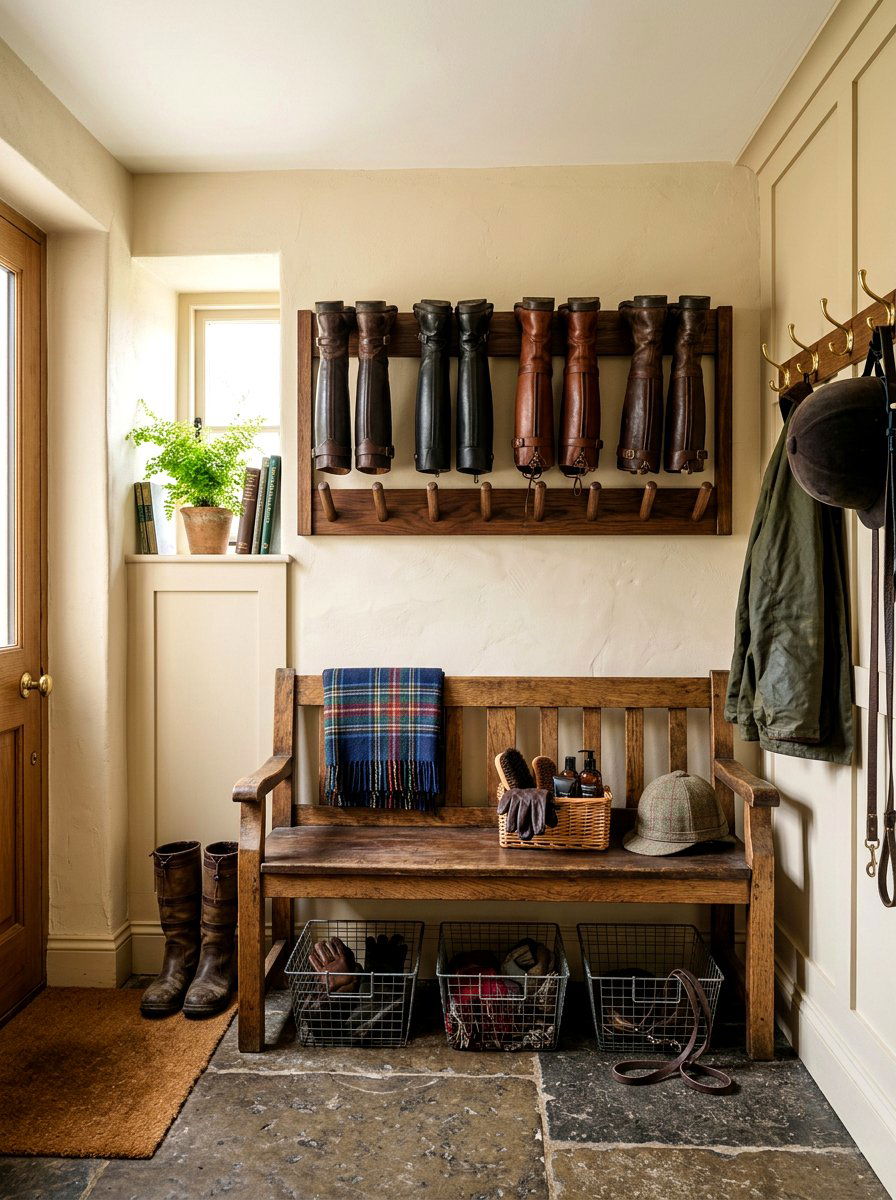 Riding Boot Storage - 30 equestrian decor ideas