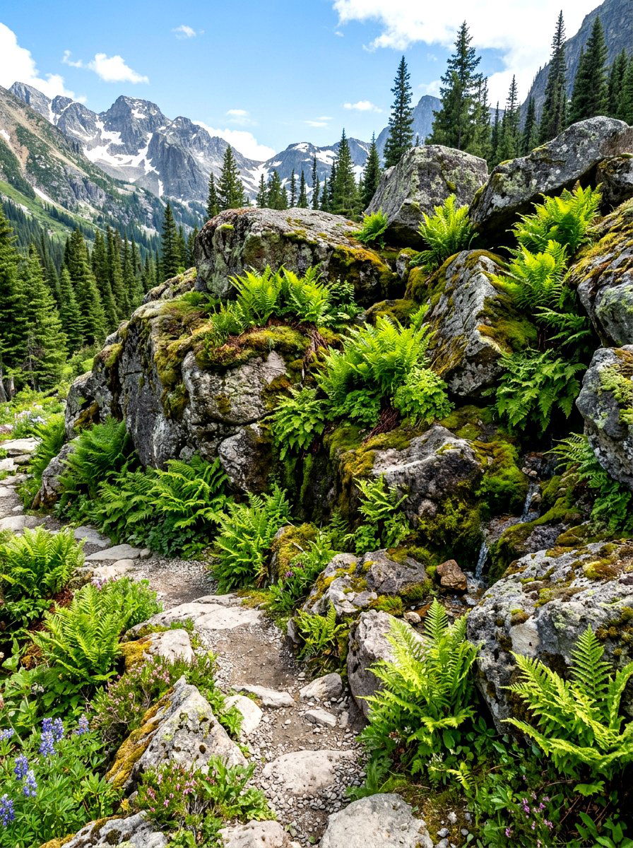 Rock Fernery - 30 woodland garden ideas