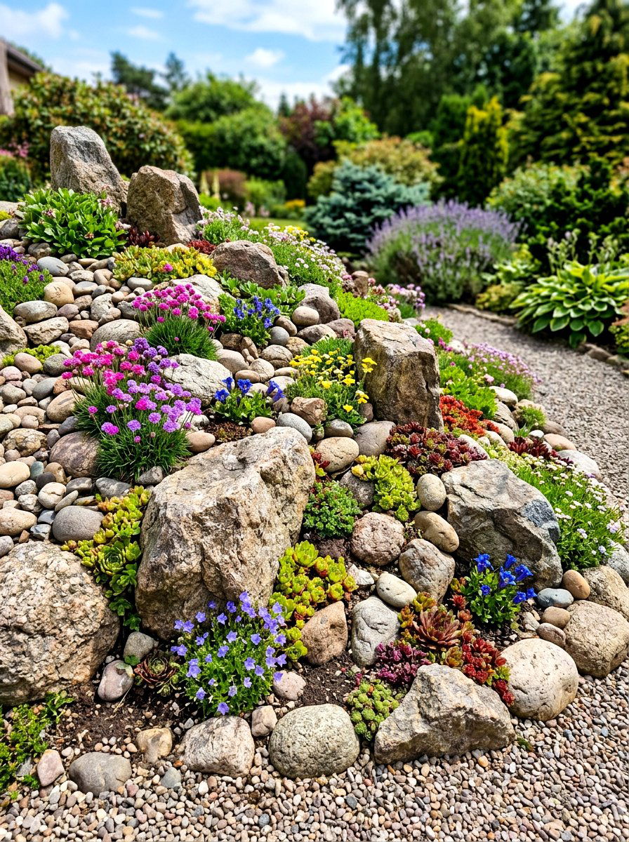 Rock Garden - 30 meditation garden ideas
