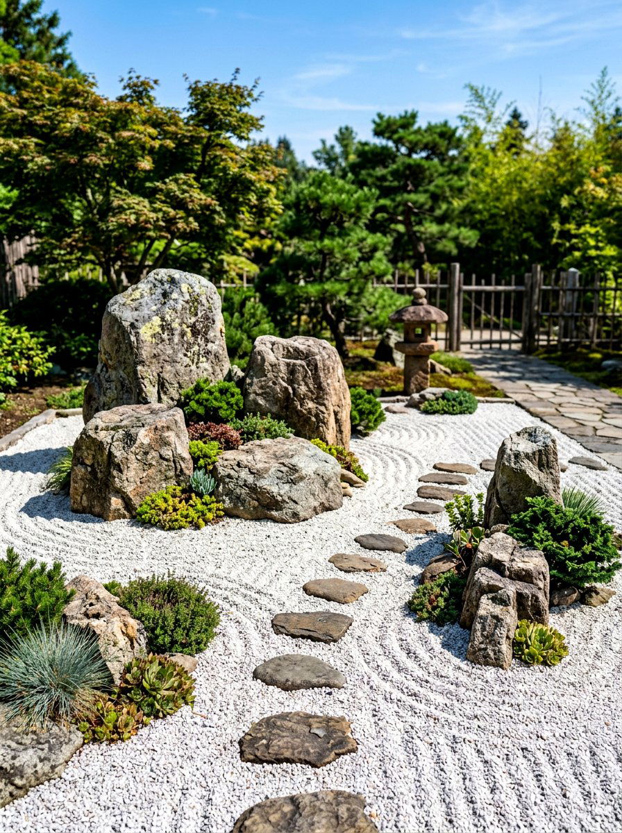 Rock Garden - 30 drought smart backyard ideas