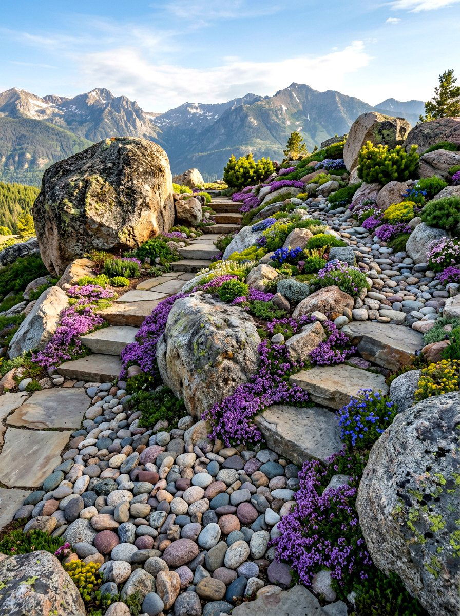Rock Garden - 30 dry garden ideas