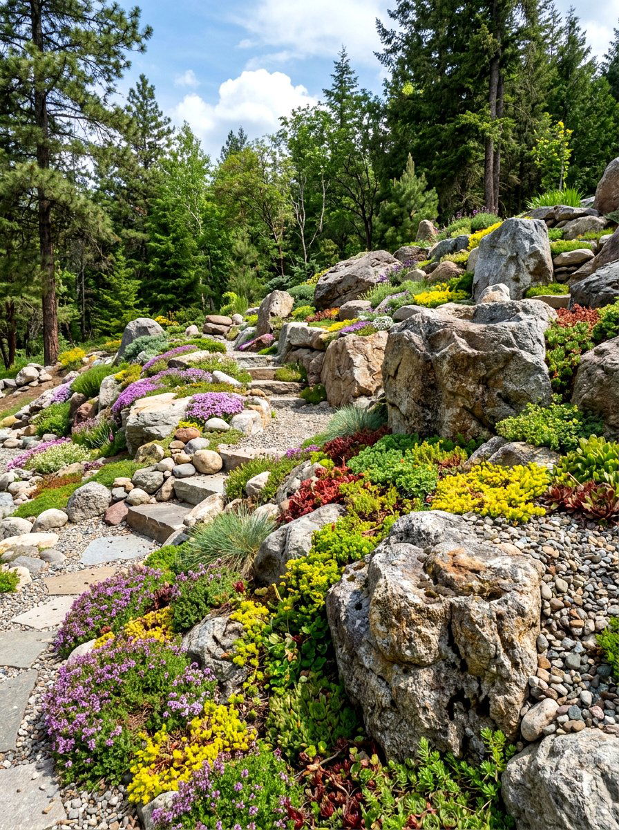 Rock Garden Design - 30 landscaping ideas