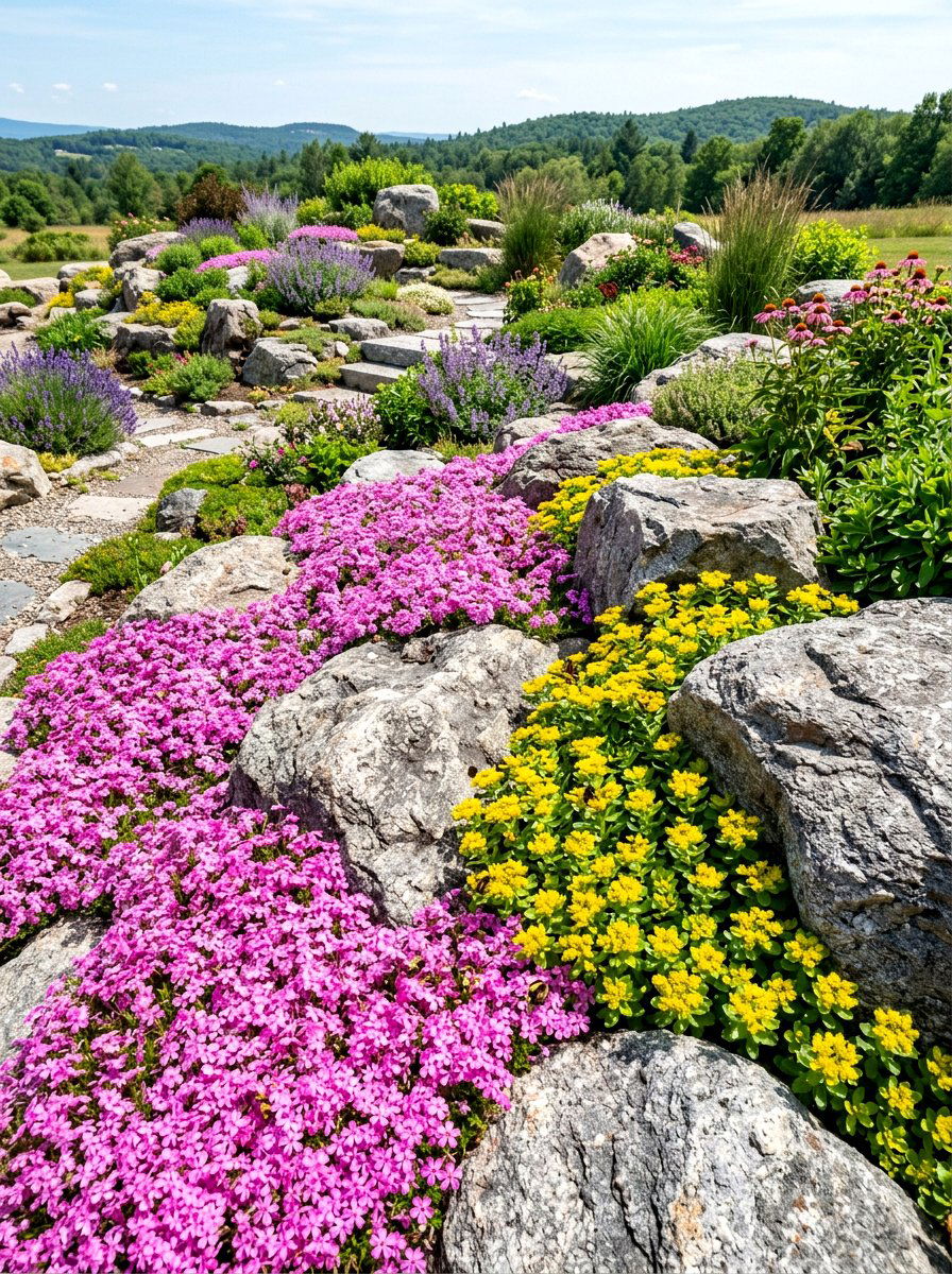 30 Pollinator Border Ideas for Colorful Walkway and Fence Blooms