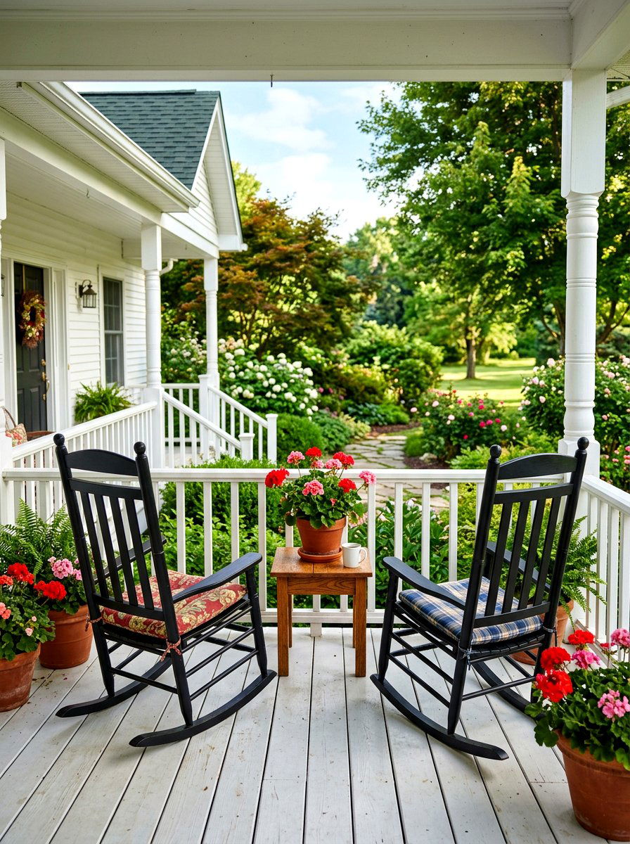 Rocking chair - 30 front porch seating ideas