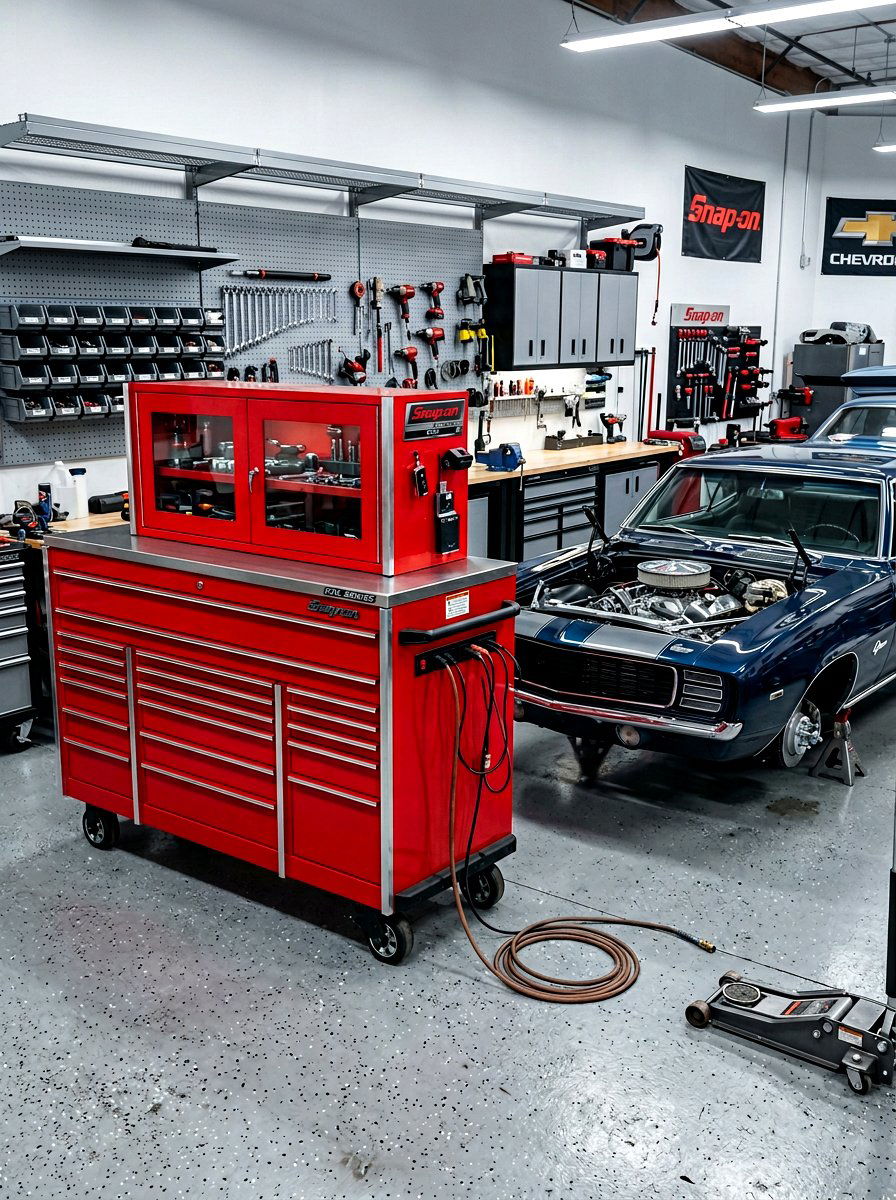 Rolling Tool Chests - 30 garage organization ideas