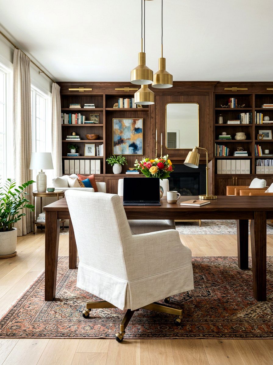 Rolling dining armchair - 30 slipcovered dining chair ideas