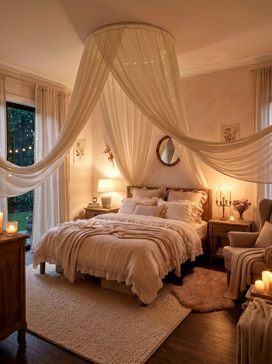 Romantic Beige Bedroom - 30 tonal beige bedroom ideas