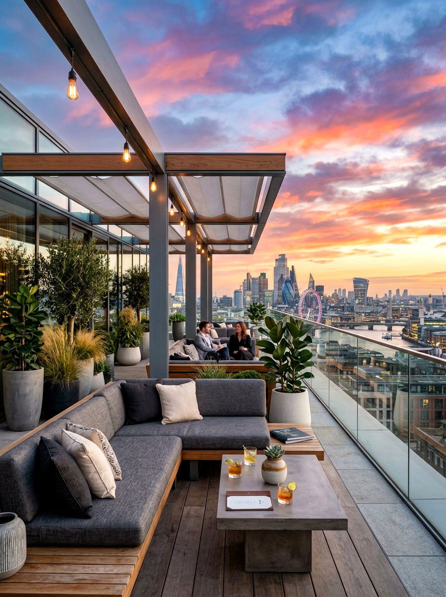 Roof Terrace Cloud Lounge - 30 cloud outdoor sofa ideas