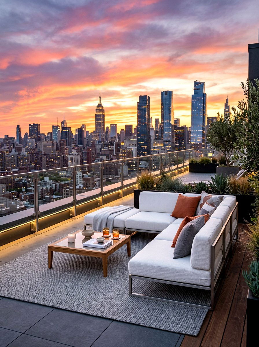 Rooftop Lounge Furniture - 30 conversation seating ideas
