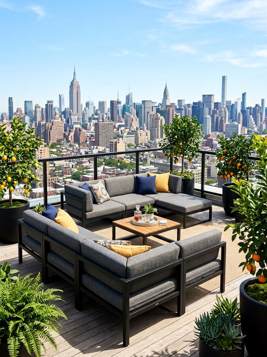 Rooftop Modular Sofa System - 30 modular outdoor seating ideas